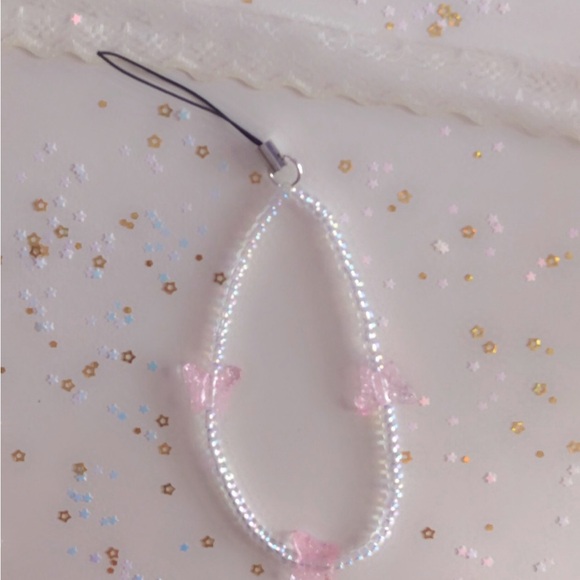 Butterfly phone strap - Picture 2 of 7